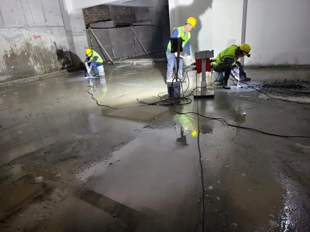 洛阳老城区地下室堵漏